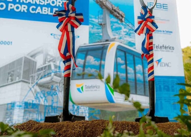 Inician histórica modernización del Teleférico de Puerto Plata con cabinas gigantes para 2028